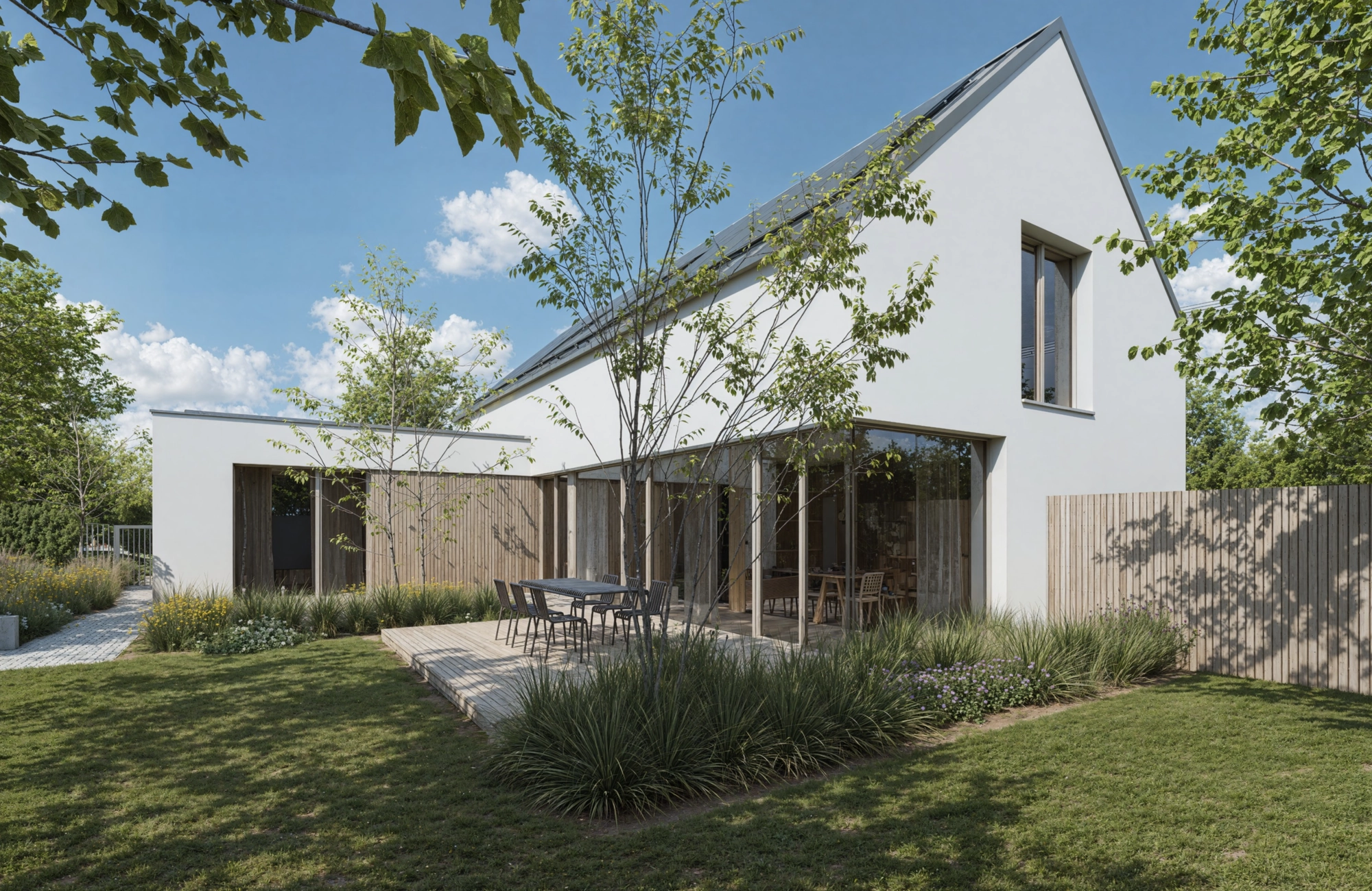 Nízkoenergetický dům u Zlína